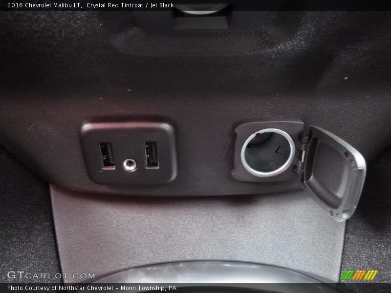 Crystal Red Tintcoat / Jet Black 2016 Chevrolet Malibu LT