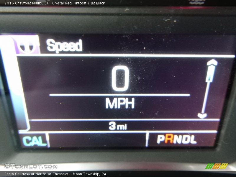Crystal Red Tintcoat / Jet Black 2016 Chevrolet Malibu LT