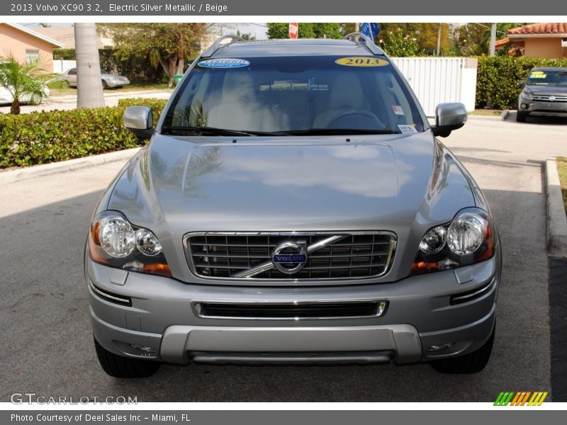Electric Silver Metallic / Beige 2013 Volvo XC90 3.2