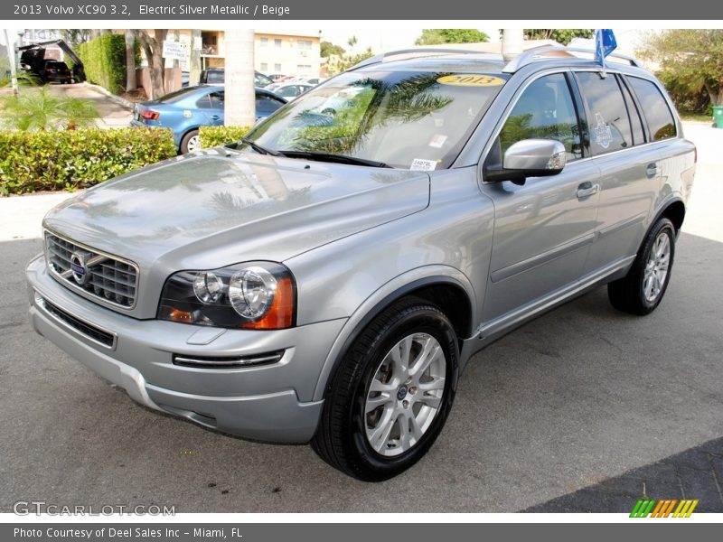 Electric Silver Metallic / Beige 2013 Volvo XC90 3.2