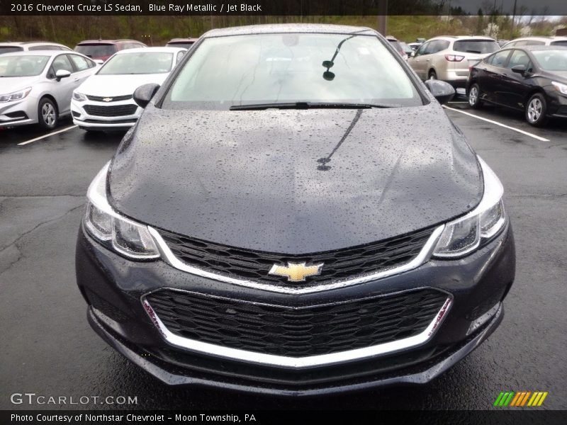 Blue Ray Metallic / Jet Black 2016 Chevrolet Cruze LS Sedan