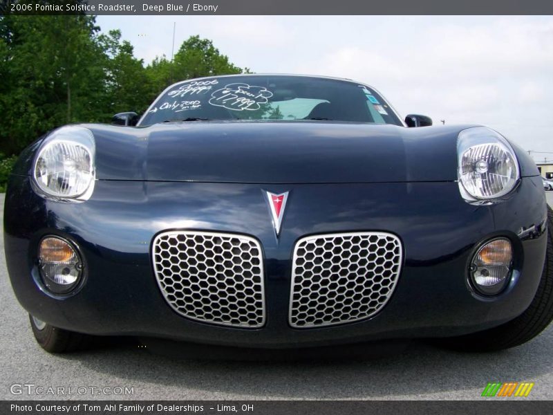 Deep Blue / Ebony 2006 Pontiac Solstice Roadster