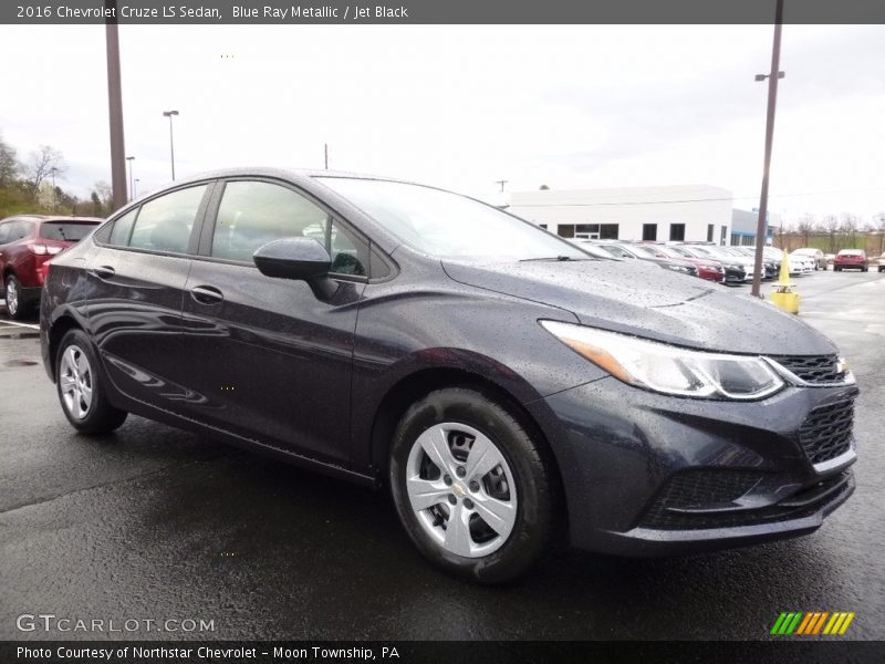 Blue Ray Metallic / Jet Black 2016 Chevrolet Cruze LS Sedan