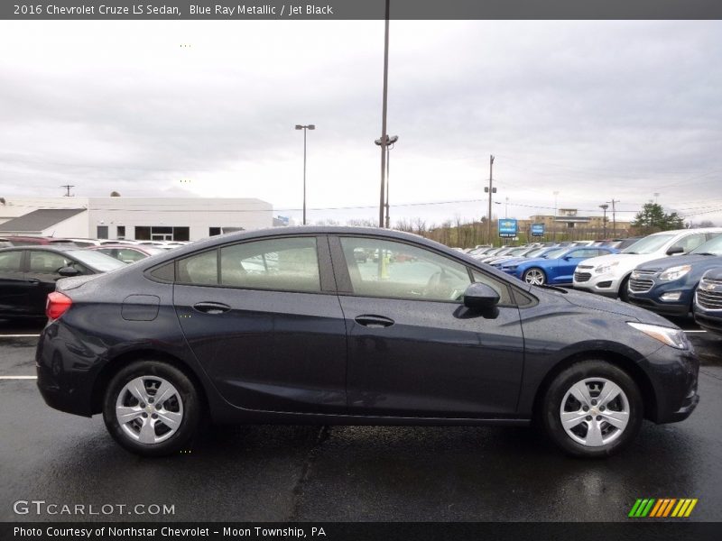 Blue Ray Metallic / Jet Black 2016 Chevrolet Cruze LS Sedan