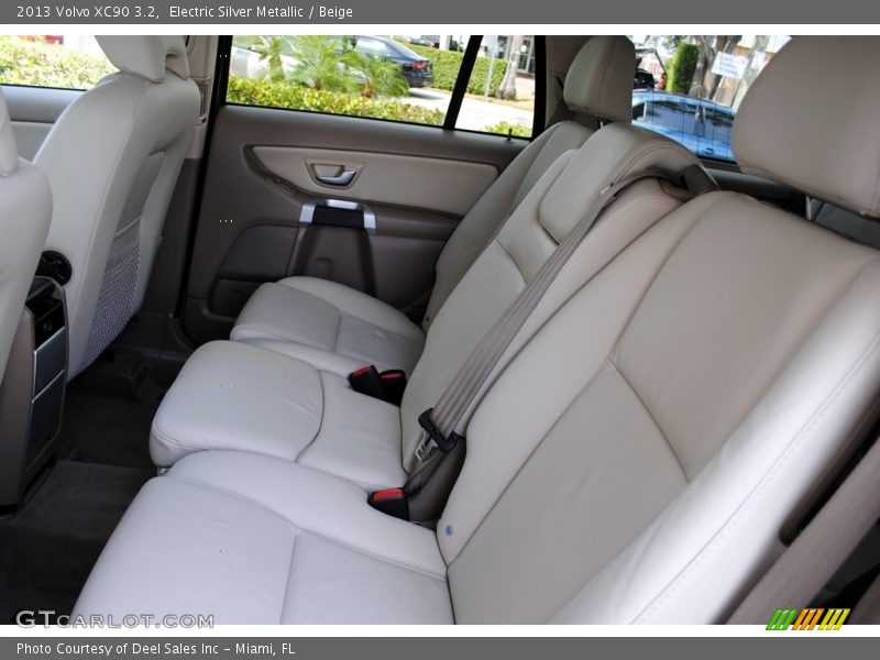 Electric Silver Metallic / Beige 2013 Volvo XC90 3.2