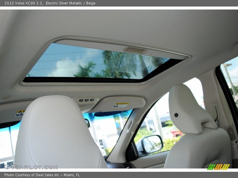 Electric Silver Metallic / Beige 2013 Volvo XC90 3.2
