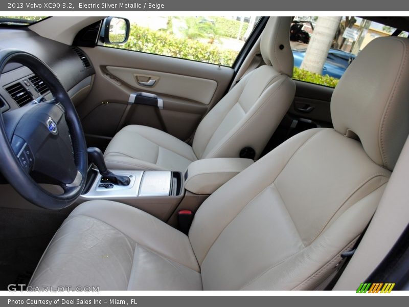 Electric Silver Metallic / Beige 2013 Volvo XC90 3.2