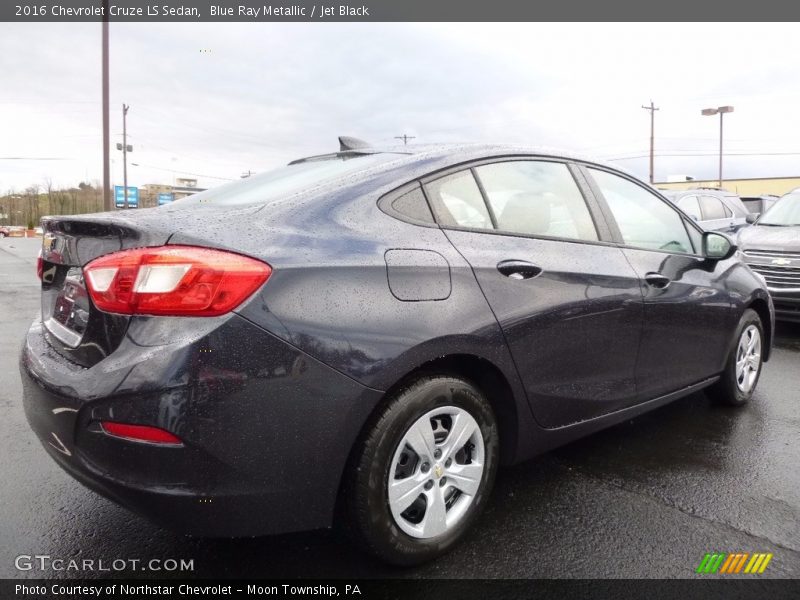 Blue Ray Metallic / Jet Black 2016 Chevrolet Cruze LS Sedan