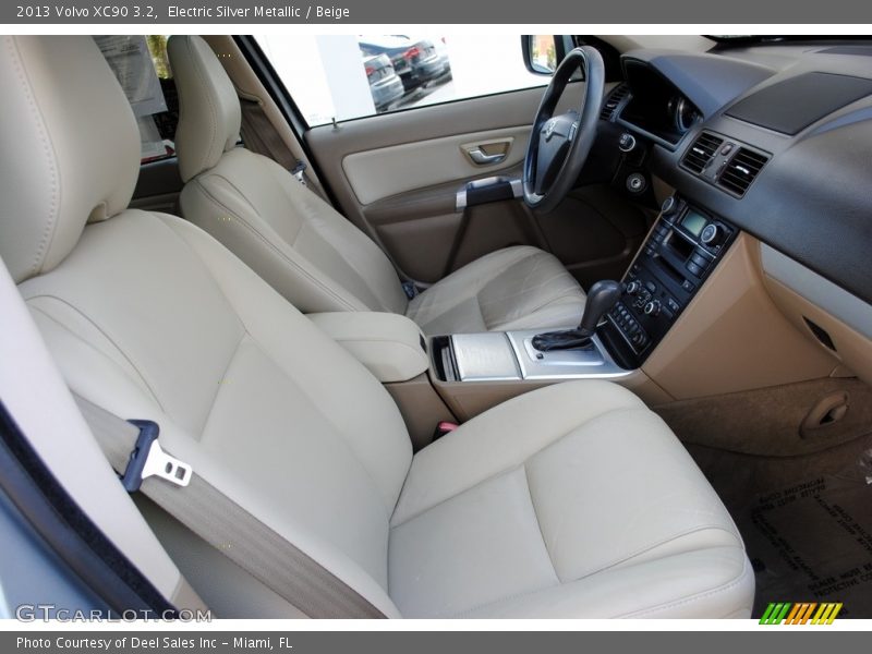 Electric Silver Metallic / Beige 2013 Volvo XC90 3.2