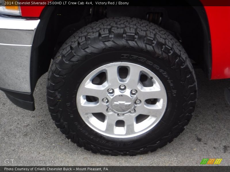 Victory Red / Ebony 2014 Chevrolet Silverado 2500HD LT Crew Cab 4x4