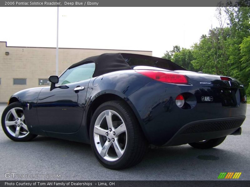 Deep Blue / Ebony 2006 Pontiac Solstice Roadster