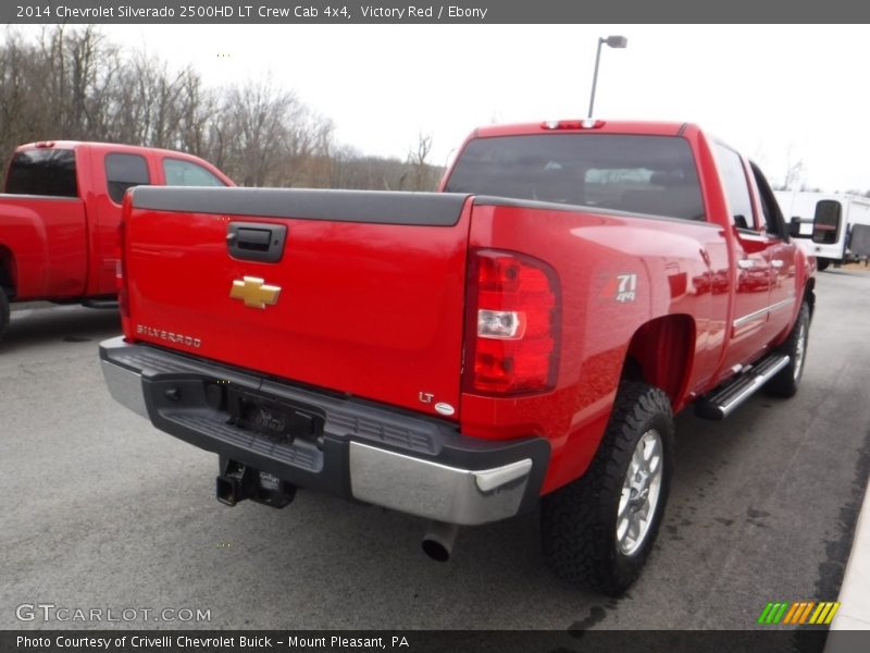 Victory Red / Ebony 2014 Chevrolet Silverado 2500HD LT Crew Cab 4x4
