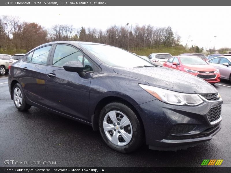 Blue Ray Metallic / Jet Black 2016 Chevrolet Cruze LS Sedan