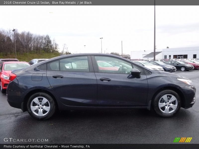 Blue Ray Metallic / Jet Black 2016 Chevrolet Cruze LS Sedan