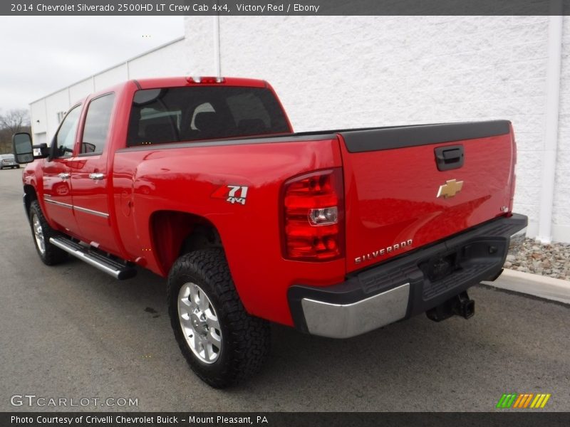 Victory Red / Ebony 2014 Chevrolet Silverado 2500HD LT Crew Cab 4x4