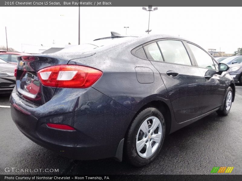 Blue Ray Metallic / Jet Black 2016 Chevrolet Cruze LS Sedan