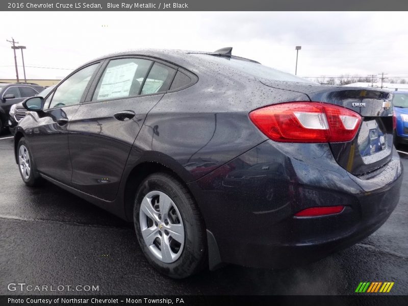 Blue Ray Metallic / Jet Black 2016 Chevrolet Cruze LS Sedan