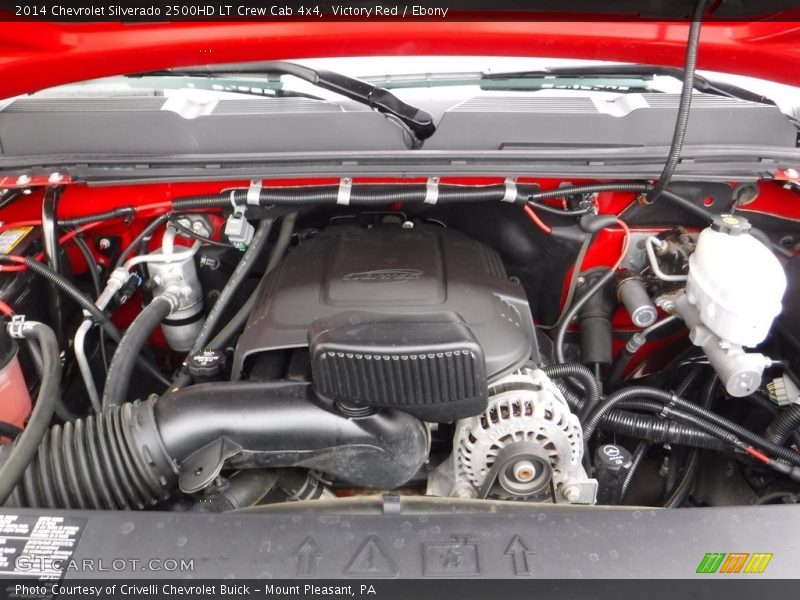 Victory Red / Ebony 2014 Chevrolet Silverado 2500HD LT Crew Cab 4x4