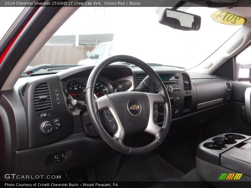 Victory Red / Ebony 2014 Chevrolet Silverado 2500HD LT Crew Cab 4x4