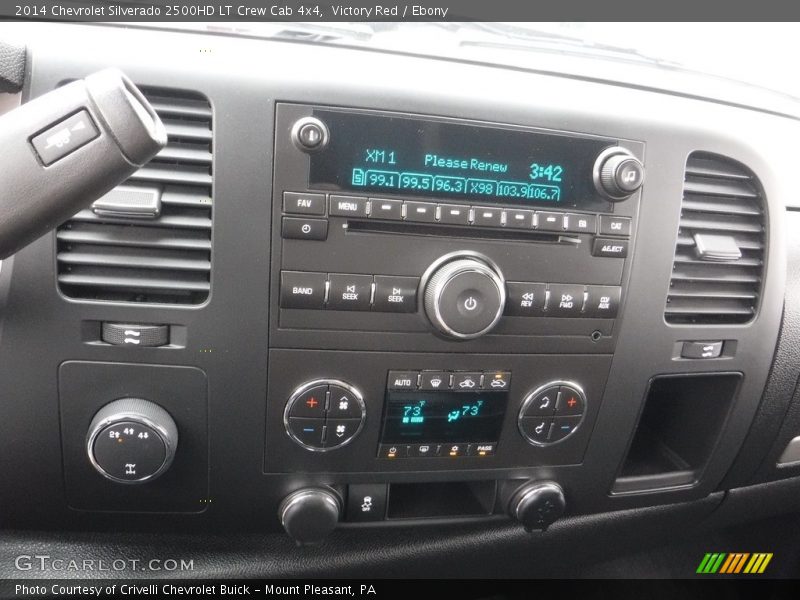 Victory Red / Ebony 2014 Chevrolet Silverado 2500HD LT Crew Cab 4x4