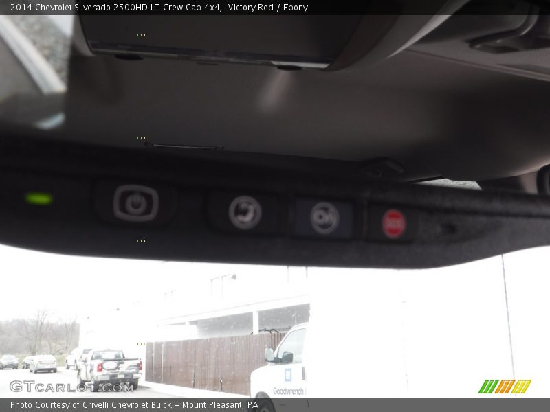 Victory Red / Ebony 2014 Chevrolet Silverado 2500HD LT Crew Cab 4x4