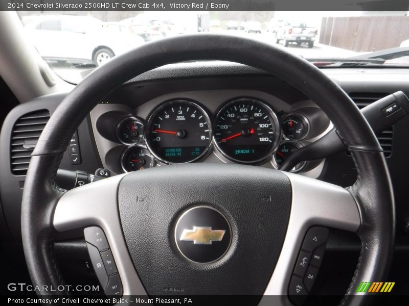 Victory Red / Ebony 2014 Chevrolet Silverado 2500HD LT Crew Cab 4x4