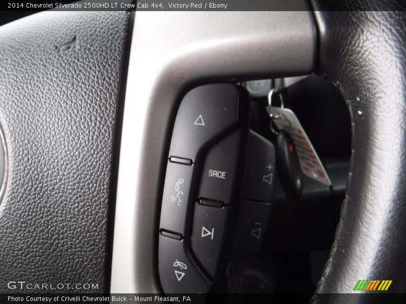 Victory Red / Ebony 2014 Chevrolet Silverado 2500HD LT Crew Cab 4x4