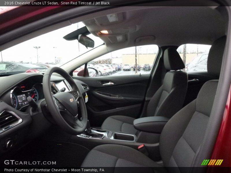 Siren Red Tintcoat / Jet Black 2016 Chevrolet Cruze LT Sedan