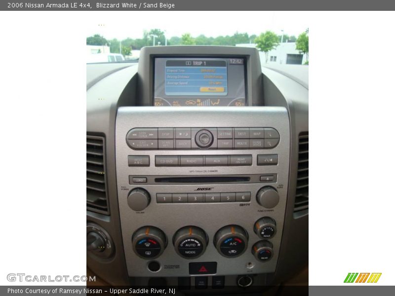 Blizzard White / Sand Beige 2006 Nissan Armada LE 4x4