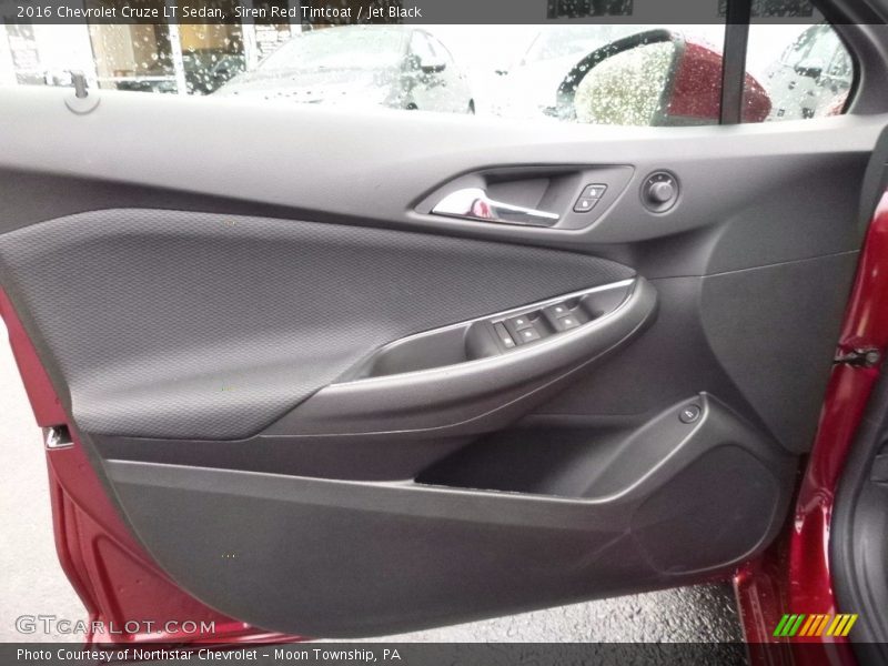 Siren Red Tintcoat / Jet Black 2016 Chevrolet Cruze LT Sedan