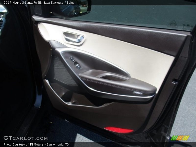 Java Espresso / Beige 2017 Hyundai Santa Fe SE