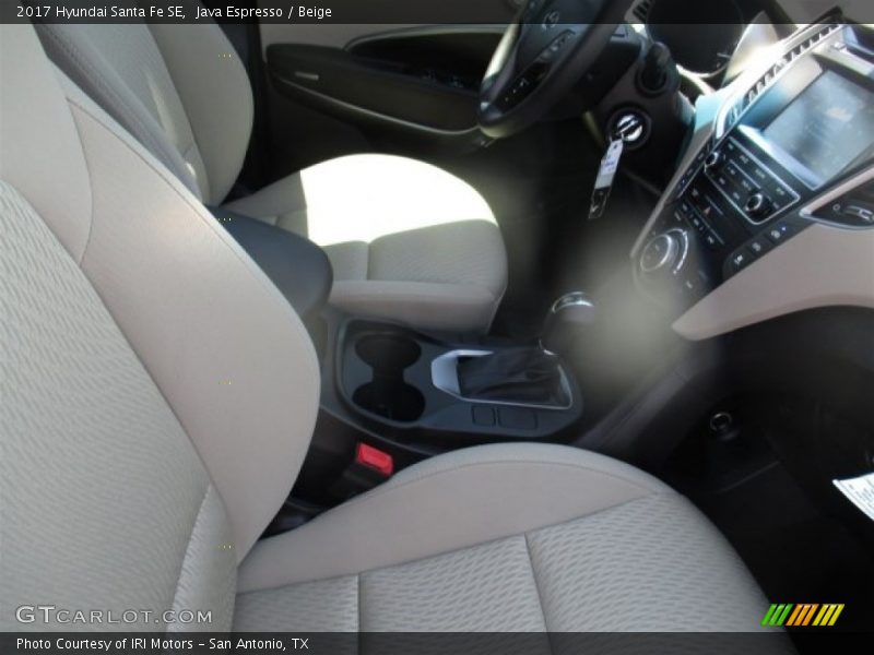 Java Espresso / Beige 2017 Hyundai Santa Fe SE