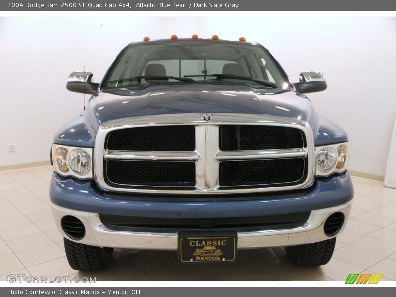 Atlantic Blue Pearl / Dark Slate Gray 2004 Dodge Ram 2500 ST Quad Cab 4x4