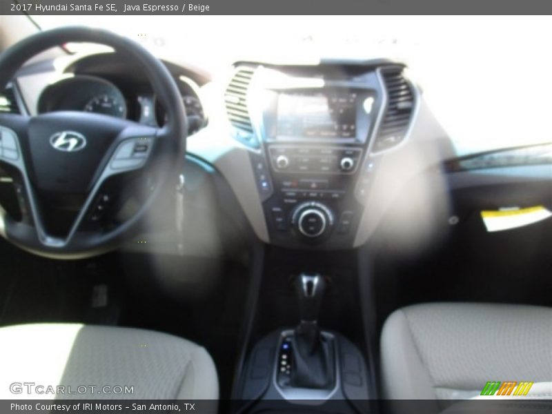 Java Espresso / Beige 2017 Hyundai Santa Fe SE