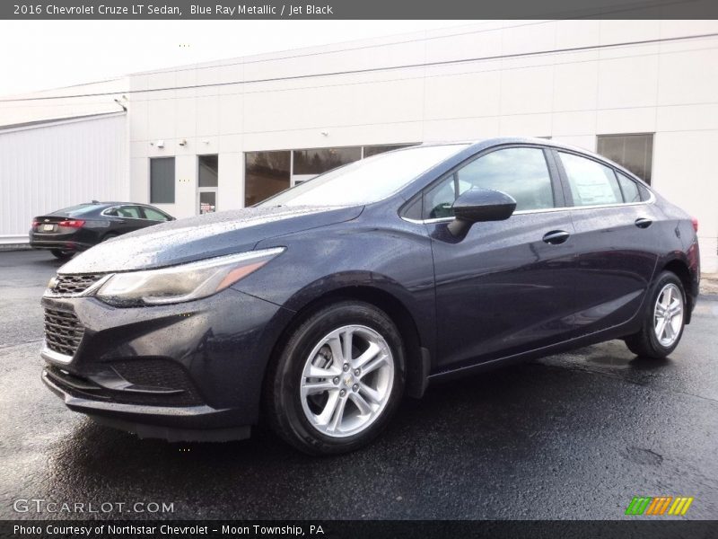 Blue Ray Metallic / Jet Black 2016 Chevrolet Cruze LT Sedan