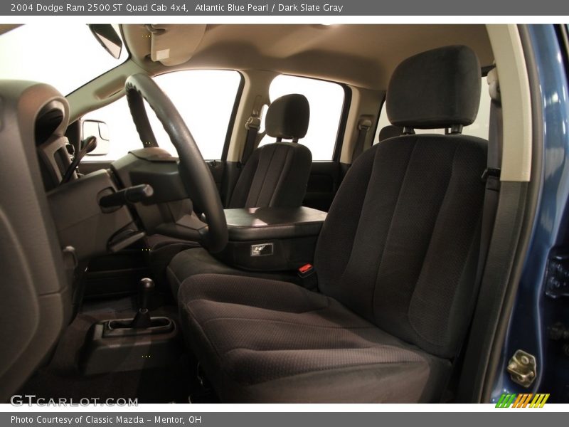 Atlantic Blue Pearl / Dark Slate Gray 2004 Dodge Ram 2500 ST Quad Cab 4x4