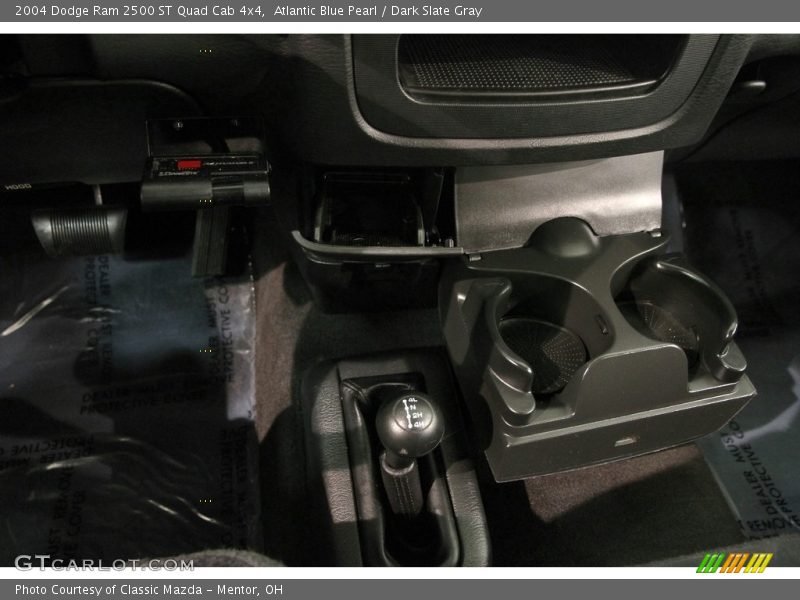 Atlantic Blue Pearl / Dark Slate Gray 2004 Dodge Ram 2500 ST Quad Cab 4x4