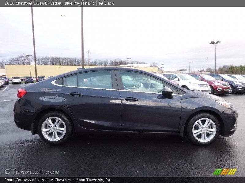 Blue Ray Metallic / Jet Black 2016 Chevrolet Cruze LT Sedan