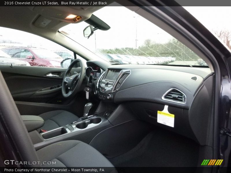 Blue Ray Metallic / Jet Black 2016 Chevrolet Cruze LT Sedan