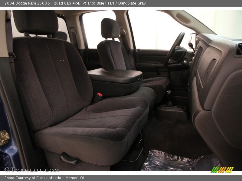 Atlantic Blue Pearl / Dark Slate Gray 2004 Dodge Ram 2500 ST Quad Cab 4x4