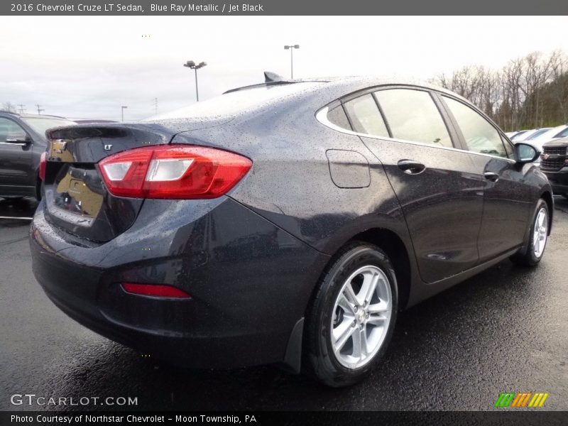 Blue Ray Metallic / Jet Black 2016 Chevrolet Cruze LT Sedan
