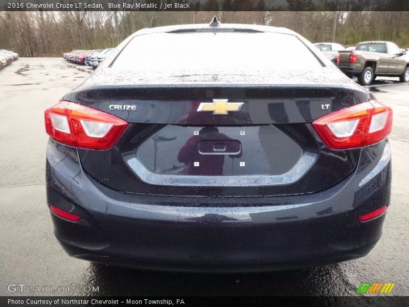 Blue Ray Metallic / Jet Black 2016 Chevrolet Cruze LT Sedan