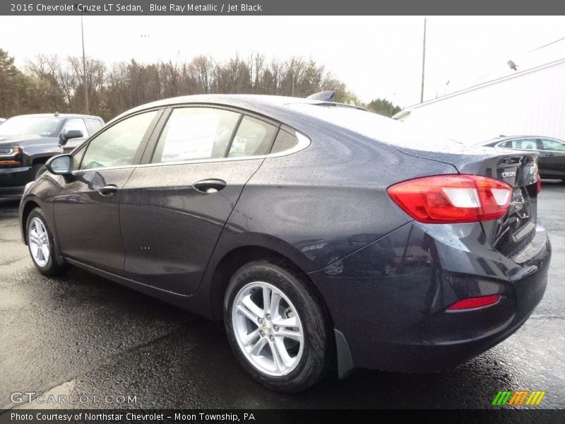 Blue Ray Metallic / Jet Black 2016 Chevrolet Cruze LT Sedan