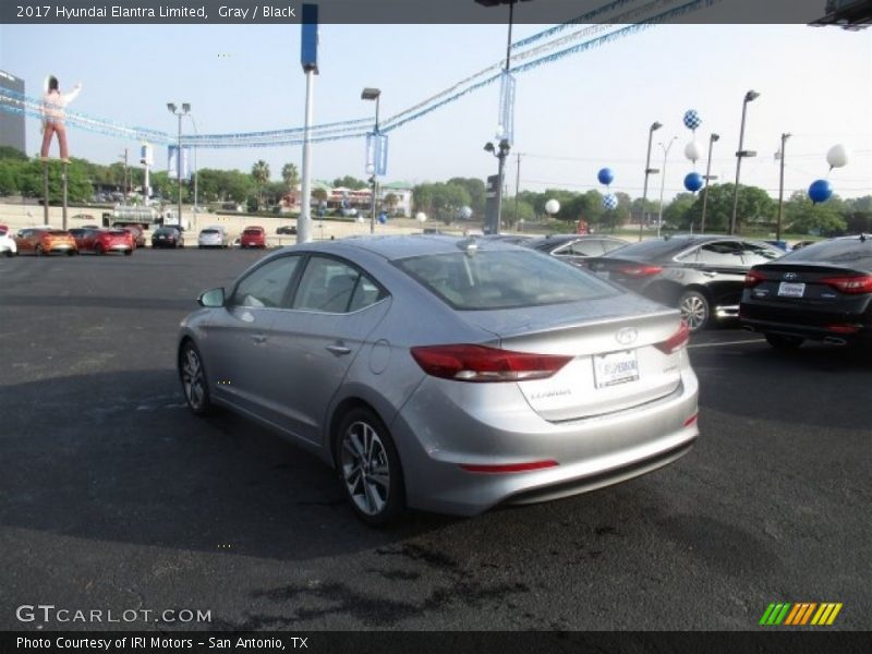 Gray / Black 2017 Hyundai Elantra Limited