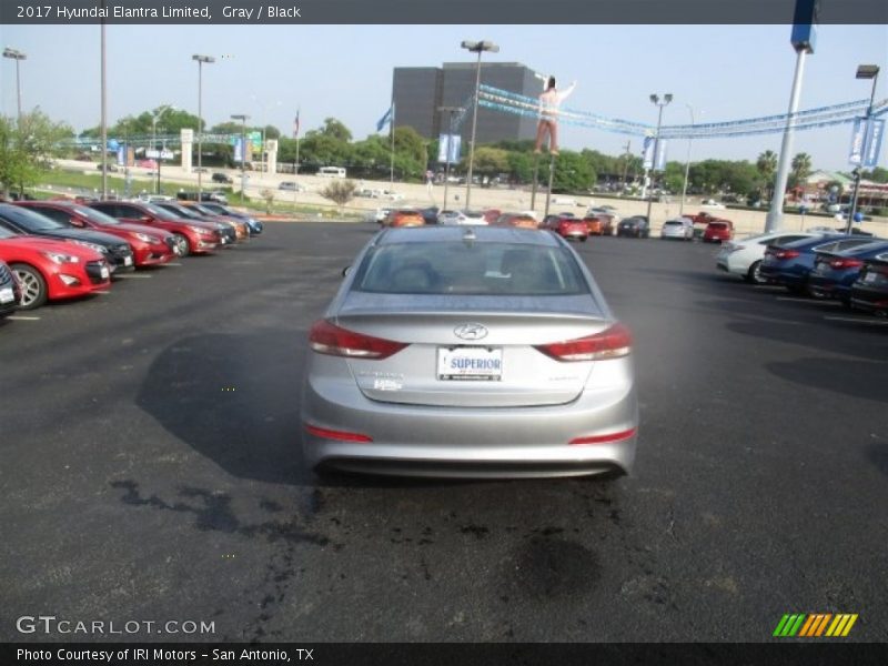 Gray / Black 2017 Hyundai Elantra Limited
