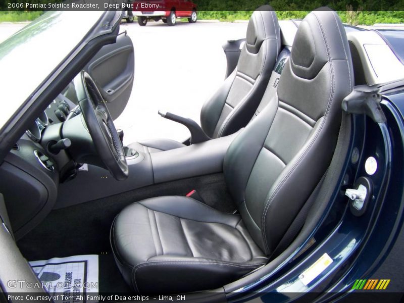 Deep Blue / Ebony 2006 Pontiac Solstice Roadster