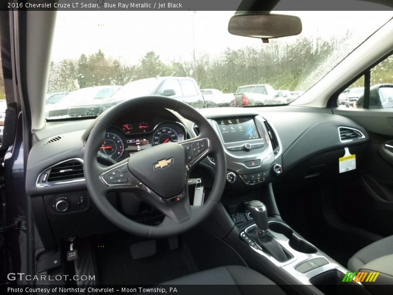 Blue Ray Metallic / Jet Black 2016 Chevrolet Cruze LT Sedan