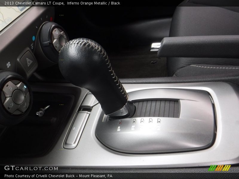 Inferno Orange Metallic / Black 2013 Chevrolet Camaro LT Coupe