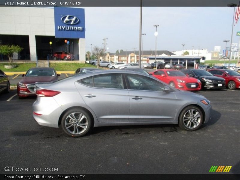 Gray / Black 2017 Hyundai Elantra Limited