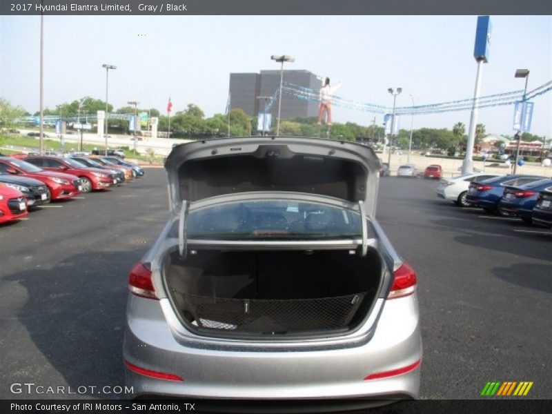 Gray / Black 2017 Hyundai Elantra Limited